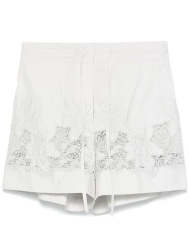 Short à fleurs brodées - P.A.R.O.S.H. - Modalova