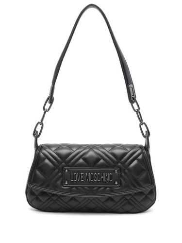 Sac porté épaule à design matelassé - Love Moschino - Modalova