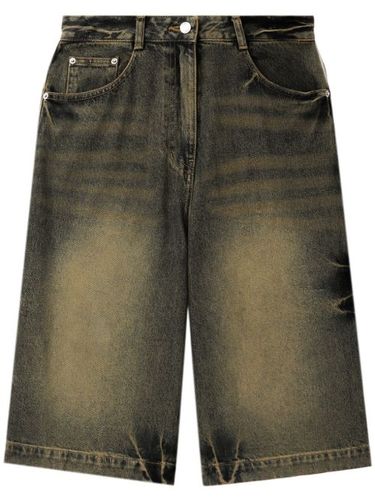 Short en jean à effet délavé - Juun.J - Modalova