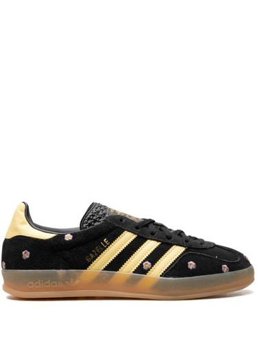 Baskets Gazelle Indoor 'Core Black/Almost Yellow/Floral' - adidas - Modalova