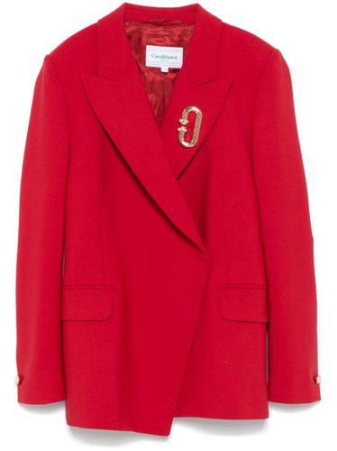 Blazer asymétrique à boutonnière croisée - Casablanca - Modalova