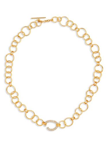 Collier en chaîne Pavé O - Oscar de la Renta - Modalova