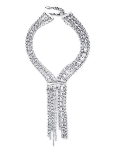 Jimmy Choo collier Zandra - Argent - Jimmy Choo - Modalova