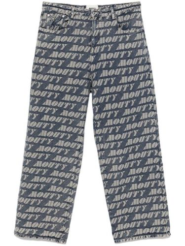 Jean ample à logo en jacquard - MOUTY - Modalova