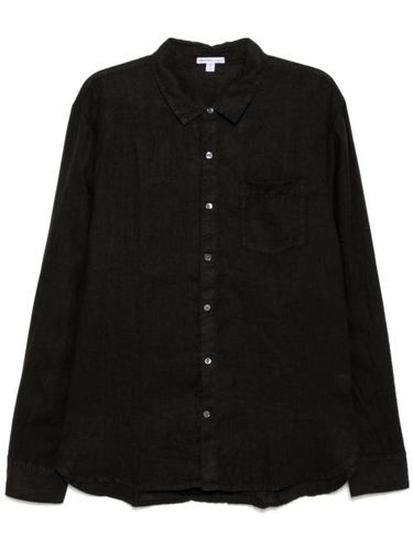 Chemise en lin à manches longues - James Perse - Modalova