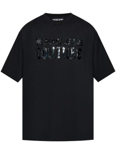 T-shirt à patch logo - Versace Jeans Couture - Modalova