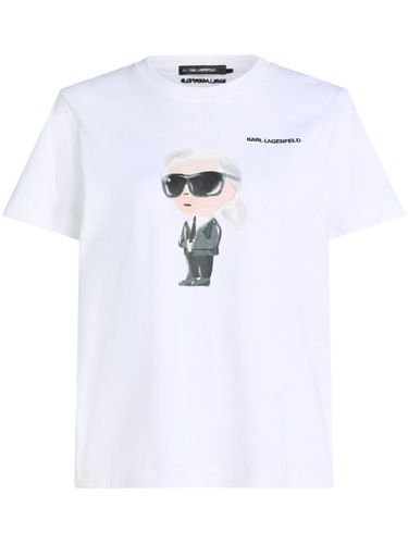 Karl Lagerfeld t-shirt Ikon - Blanc - Karl Lagerfeld - Modalova