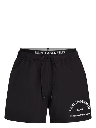 Short de bain Rue St Guillaume - Karl Lagerfeld - Modalova