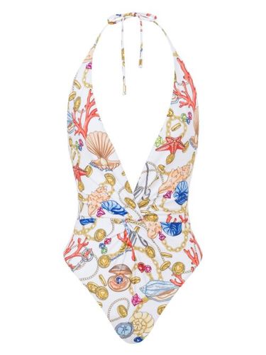 Maillot de bain à fleurs - Moschino - Modalova