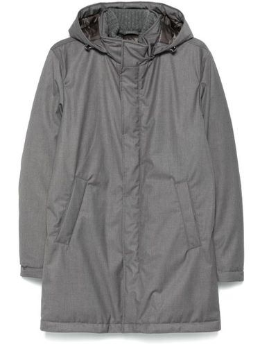 Herno doudoune à patch logo - Gris - Herno - Modalova