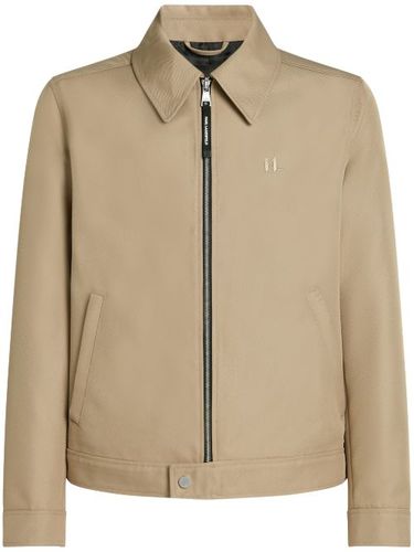 Veste bomber à logo brodé - Karl Lagerfeld - Modalova