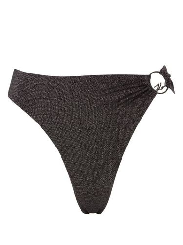 Bas de bikini à fronces - Karl Lagerfeld - Modalova