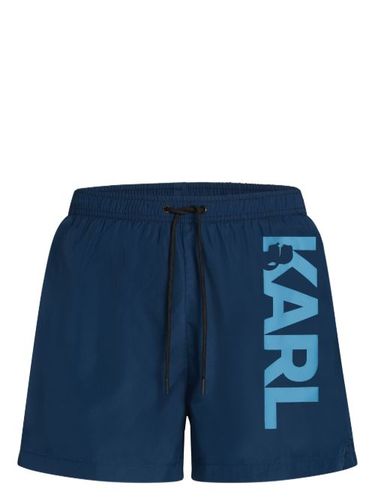 Short de bain à logo imprimé - Karl Lagerfeld - Modalova