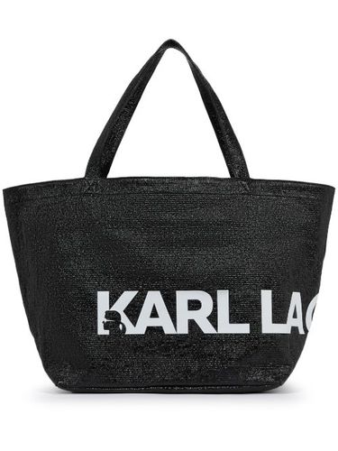 Sac à main à logo imprimé - Karl Lagerfeld - Modalova