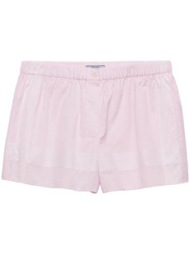 Prada short en coton - Rose - Prada - Modalova