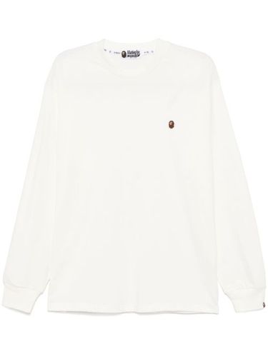 T-shirt One Point à manches longues - A BATHING APE® - Modalova