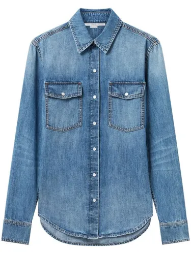Chemise à patch logo - Stella McCartney - Modalova