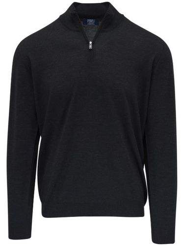 Fedeli pull en laine vierge - Gris - Fedeli - Modalova