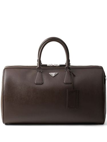 Sac fourre-tout en cuir saffiano - Prada - Modalova