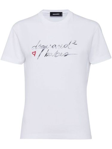DSQUARED2 t-shirt en coton - Blanc - DSQUARED2 - Modalova
