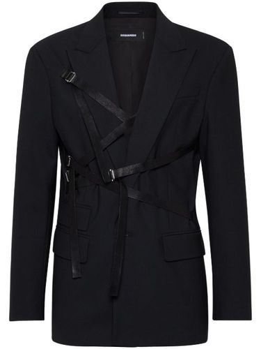 Blazer à détail de boucle - DSQUARED2 - Modalova