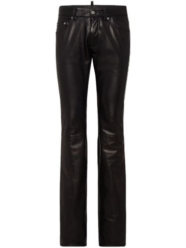 Pantalon en cuir à coupe skinny - DSQUARED2 - Modalova