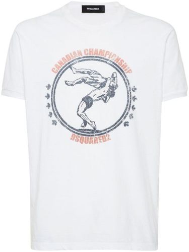 T-shirt à imprimé graphique - DSQUARED2 - Modalova