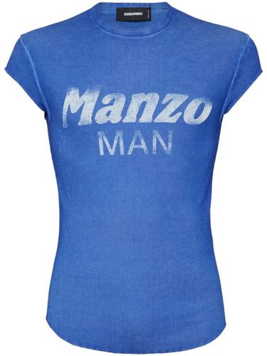 T-shirt à imprimé texte - DSQUARED2 - Modalova