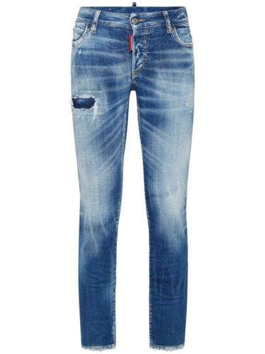 DSQUARED2 jean à effet usé - Bleu - DSQUARED2 - Modalova