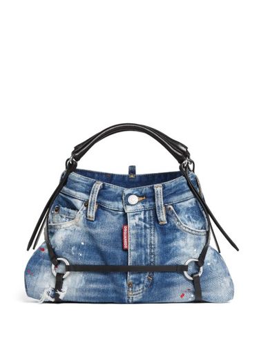 Sac à main bordé de cuir - DSQUARED2 - Modalova