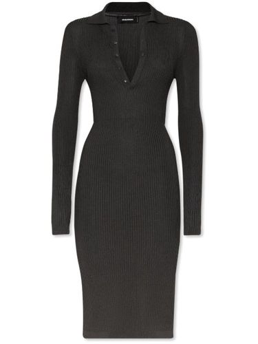 Robe mi-longue à design nervuré - DSQUARED2 - Modalova