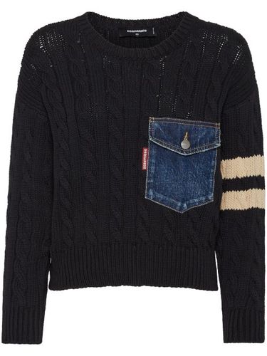 Pull en maille torsadée - DSQUARED2 - Modalova