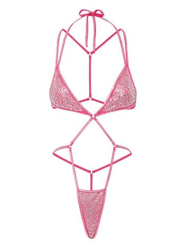 Maillot de bain à ornements en cristal - DSQUARED2 - Modalova
