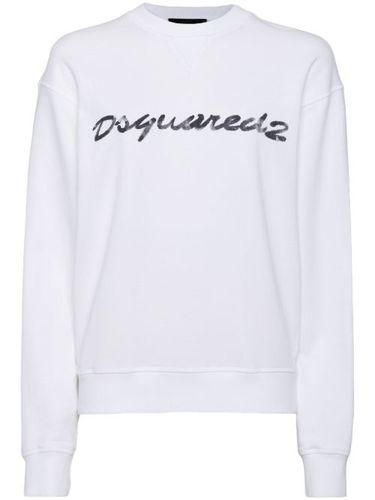 DSQUARED2 sweat en coton - Blanc - DSQUARED2 - Modalova