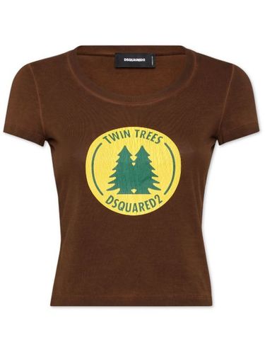 T-shirt à logo imprimé - DSQUARED2 - Modalova