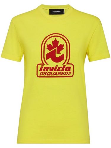 T-shirt à logo imprimé - DSQUARED2 - Modalova