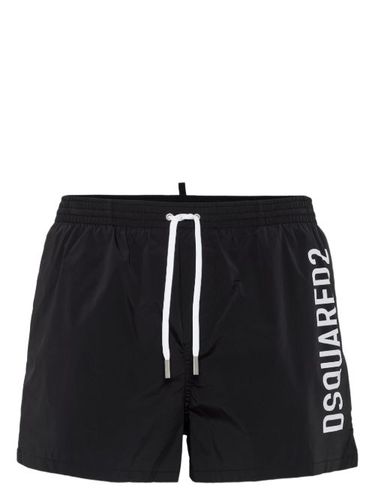 Short de bain à logo imprimé - DSQUARED2 - Modalova