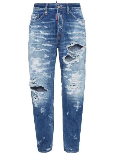 Jean à effet usé droit - DSQUARED2 - Modalova