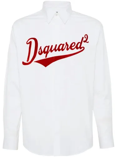 Chemise à logo imprimé - DSQUARED2 - Modalova