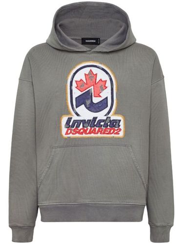 Hoodie à logo appliqué - DSQUARED2 - Modalova