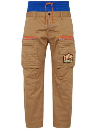 Pantalon en coton à poches cargo - DSQUARED2 - Modalova