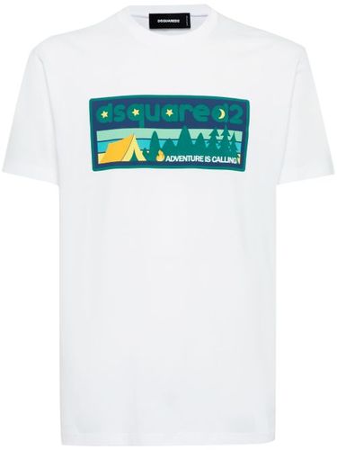DSQUARED2 t-shirt Adventure - Blanc - DSQUARED2 - Modalova