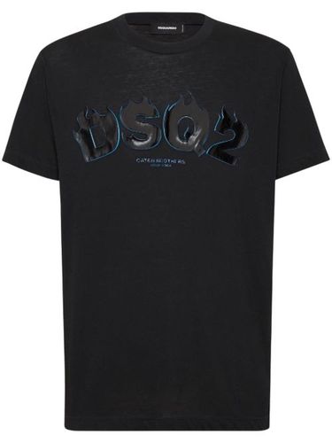 T-shirt à logo imprimé - DSQUARED2 - Modalova