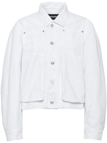 DSQUARED2 veste en coton - Blanc - DSQUARED2 - Modalova
