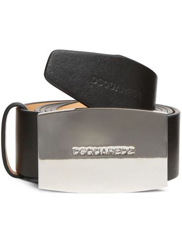 Ceinture en cuir à boucle logo - DSQUARED2 - Modalova