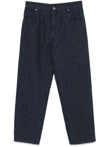 Jean à surpiqûres contrastantes - FENDI - Modalova