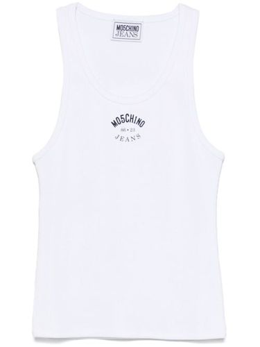 Débardeur à logo imprimé - MOSCHINO JEANS - Modalova