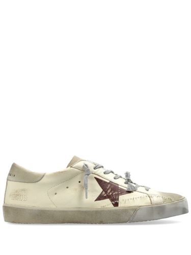 Baskets Super-Star With List Printed Star Embroi - Golden Goose - Modalova