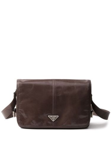 Sac porté épaule en cuir - Prada - Modalova