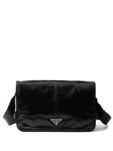 Sac porté épaule en cuir - Prada - Modalova